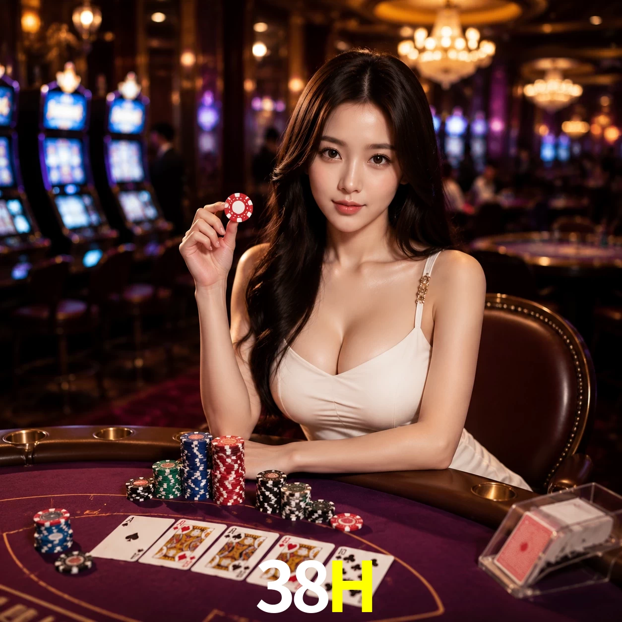Cassino ao vivo 38H dealers